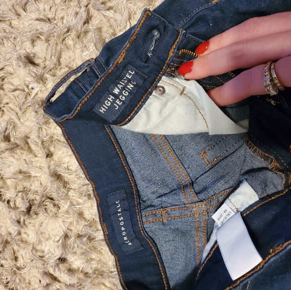Aeropostal 000 jeans/jeggings - Picture 3 of 4